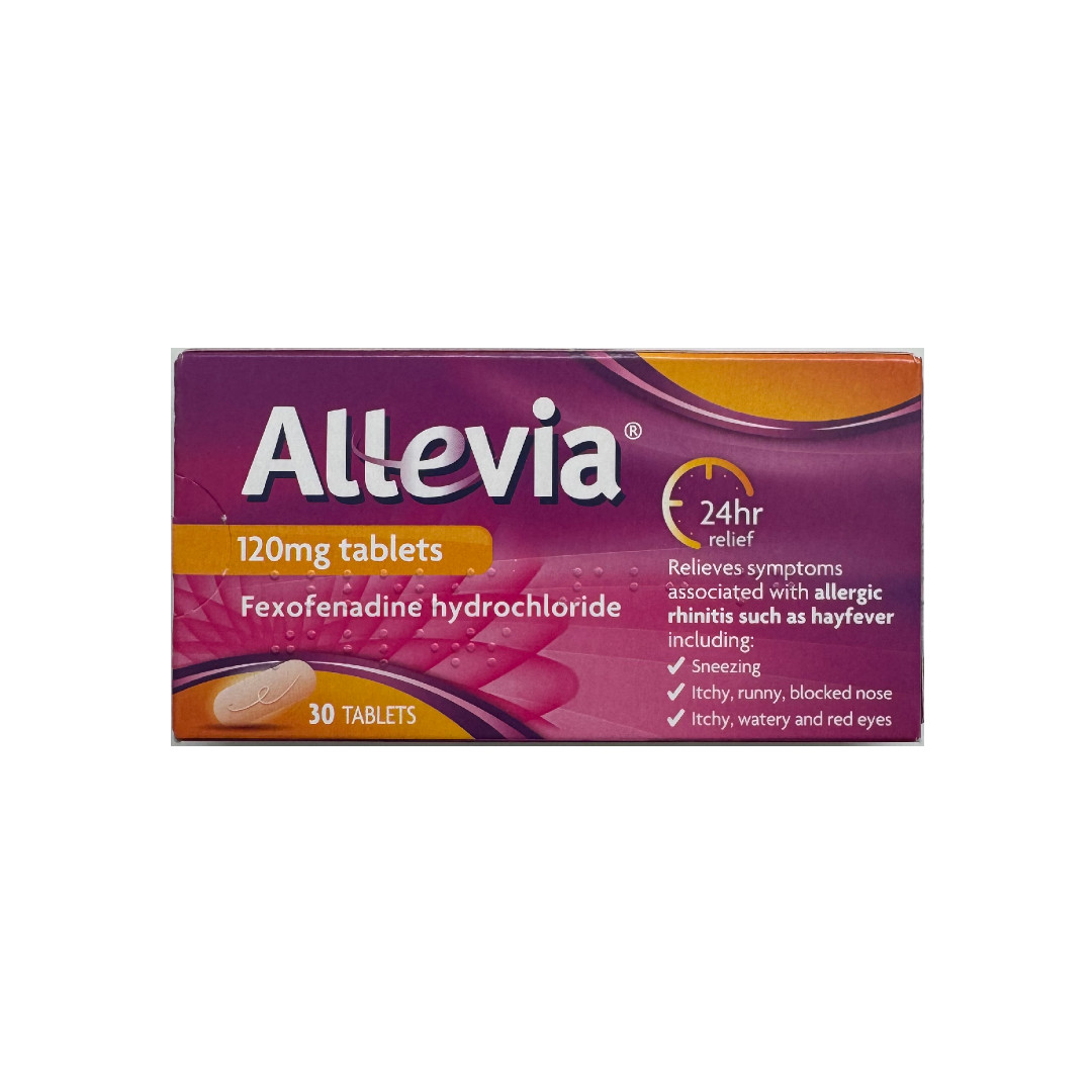 Allevia Allevia 24hr Relief - Fexofenadine 120mg - 30 Tablets | The Chemist Online